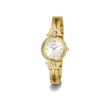 Guess White Round Dial Analog Womens Watch - Gw0864L2 (M)