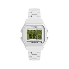 Timex Grey Rectangle Dial Digital Unisexs Watch - Tw2V20100Uj (M)