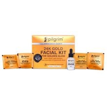 Pilgrim 24K Gold 5 Steps Facial Kit