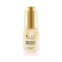 Pilgrim 24K Gold Facial Beauty Oil for Instant Natural Glow Anti Aging