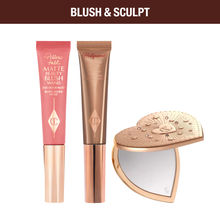 Charlotte Tilbury's Blush & Sculpt + Heart Mirror