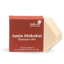 Rustic Art Amala Shikakai Dry Shampoo Bar for Hair Cleansing