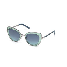 Swarovski Sunglasses Cat-Eye Sunglasses with Blue Lens for Women
