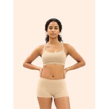 Underneat Women Full Coverage Cut All Day Comfort High Waisted Boy Shorts