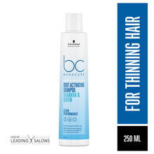 Schwarzkopf Professional Bonacure Root Activating Shampoo For Thinning Hair| Biotin & Guarana