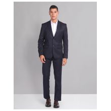 AD By Arvind Tailored Fit Jacquard Sartorial Suit (Set of 2)