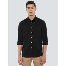 Louis Philippe Jeans Black Shirt