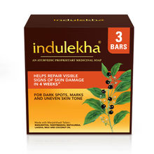 Indulekha Ayurvedic Proprietary Medicine Soap - Pack Of 3