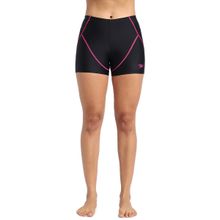 Speedo Women Sport Short Black & Electric Pink