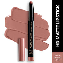 Faces Canada Ultime Pro HD Intense Matte Lips + Primer - Rosy Brown N04, 9HR Long Stay