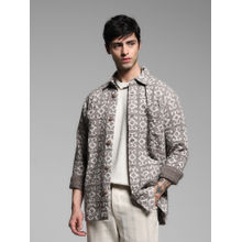 Jack & Jones Grey Printed Jacket