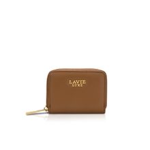 Lavie Luxe Tan Vegan Leather Solid Wallet