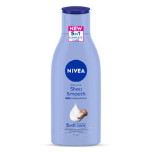 NIVEA Body Lotion for Dry Skin, Shea Smooth, with Shea Butter