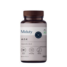 Miduty Palak Notes Vitamin A.D.K Multivitamin Capsules