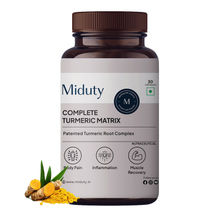 Miduty Complete Turmeric Matrix Turmeric Cough Cold Cholesterol 10x bioavailable