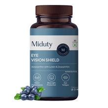 Miduty Eye Vision Shield Lutemax Astaxanthin Blue Light Protection Eye Cares