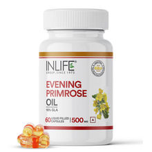 INLIFE Evening Primrose Oil 10% GLA (60 Liquid Filled Capsules)(500mg)