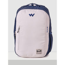 Wildcraft Navy Blue Printed Polyester Backpack
