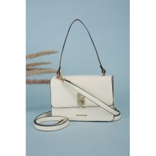 Van Heusen Women Beige Textured Casual Sling Bag