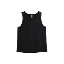 Tego Black Solid Regular Fit Tank Top