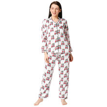 Pyjama Party Gift On The Way Women's Cotton Pyjama Set - Nude