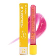 ALANNA Lip Sunscreen Gloss with SPF 40 PA+++ - Strawberry Glaze