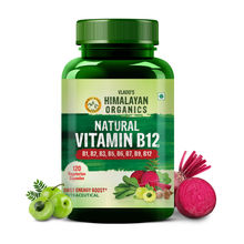 Vlado's Himalayan Organics Plant Based Vitamin B12 Good for Digestion and Nerve Health Capsules