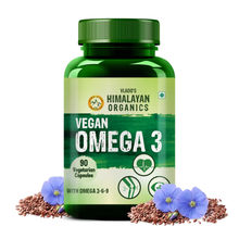 Vlado's Himalayan Organics Omega 3 6 9 Vegan Nutrition Supplement for Muscle,Bone,Heart Veg Capsules