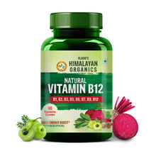 Vlado's Himalayan Organics Plant Based Vitamin B12 Good for Digestion and Nerve Health Capsules