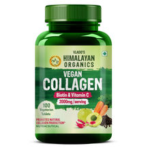 Vlado's Himalayan Organics Vlado's Vegan Collagen 2000Mg with Biotin and Vitamin C Tablets