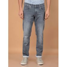 CRIMSOUNE CLUB Men Grey Straight Fit Jeans