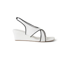 Chaal Chalan White Alba Wedges