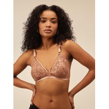 Chelvet Nude Non-Padded Non-Wired Lace Bra