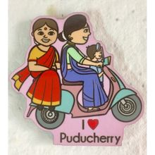 Eco Corner Puducherry Scooter Magnet