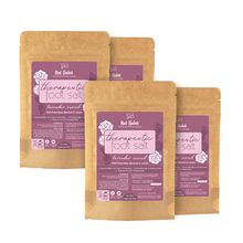 Nat Habit Lavender Therapeutic Foot Salt with Rose, Beetroot & Lemon Spa, Pain Relief & Aromatherapy
