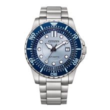 Citizen Mechanical 3 Hands 43 mm Light Blue Dial Men Watch- NJ0178-81M-(M)