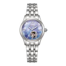 Citizen Mechanical 3 Hands 28.5 mm Light Blue Dial Women Watch- PR1040-88N-(M)