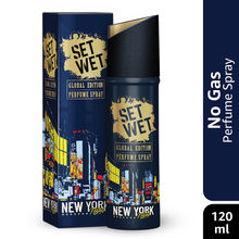 Set Wet Global Edition New York Nights Perfume Body Spray for Men
