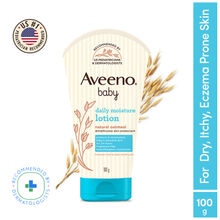 Aveeno Baby Daily Moisture Lotion | Oatmeal Face & Body Moisturizer for Dry, Itchy & Sensitive Skin
