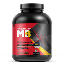 MuscleBlaze Super Gainer Black With Egf (chocolate)