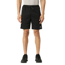 Black Panther Mens Black Long Shorts