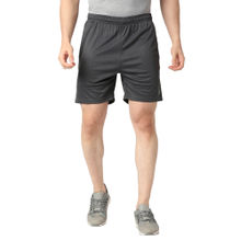 Black Panther Mens Black Long Shorts