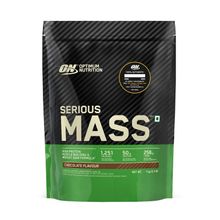 Optimum Nutrition (ON) Serious Mass High Protein High Calorie Weight Gainer Powder - Chocolate