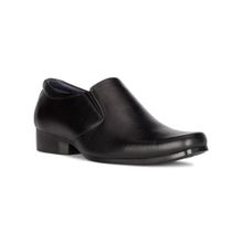 Bata Men Black Slip-On Formal Shoes