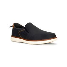 Bata Comfit Men Black Slip-On Sneakers