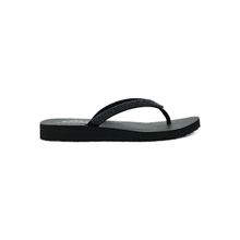 SKECHERS MEDITATION - X'S AND O'S Black Flipflops