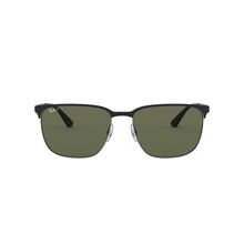 Ray-Ban 0RB3569 Green Polarized Active Lifestyle Square Sunglasses (59 mm)