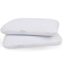 SLEEPSIA Memory Foam Pillow - Standard Cervical Orthopedic Pillow For Shoulder & Neck Pain Pack Of 2