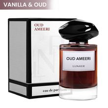 Lunaer Oud Ameeri Woody Perfume With Vanilla & Sugar Notes For Men & Women