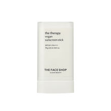 The Face Shop The Therapy Vegan Sunscreen Stick Spf50+ Pa++++, Travel Friendly Everyday Use Sunstick
